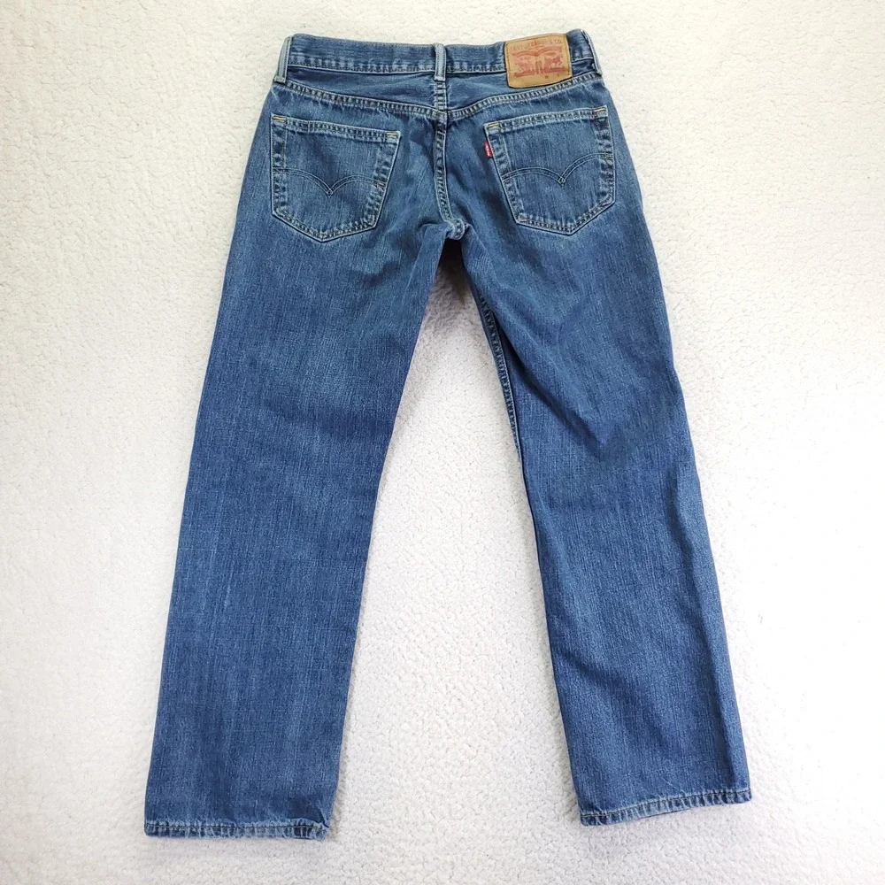 Levis 559 Relaxed Straight Jeans Mens 30x30 Medium Wash Blue‎ Denim 00559-4010